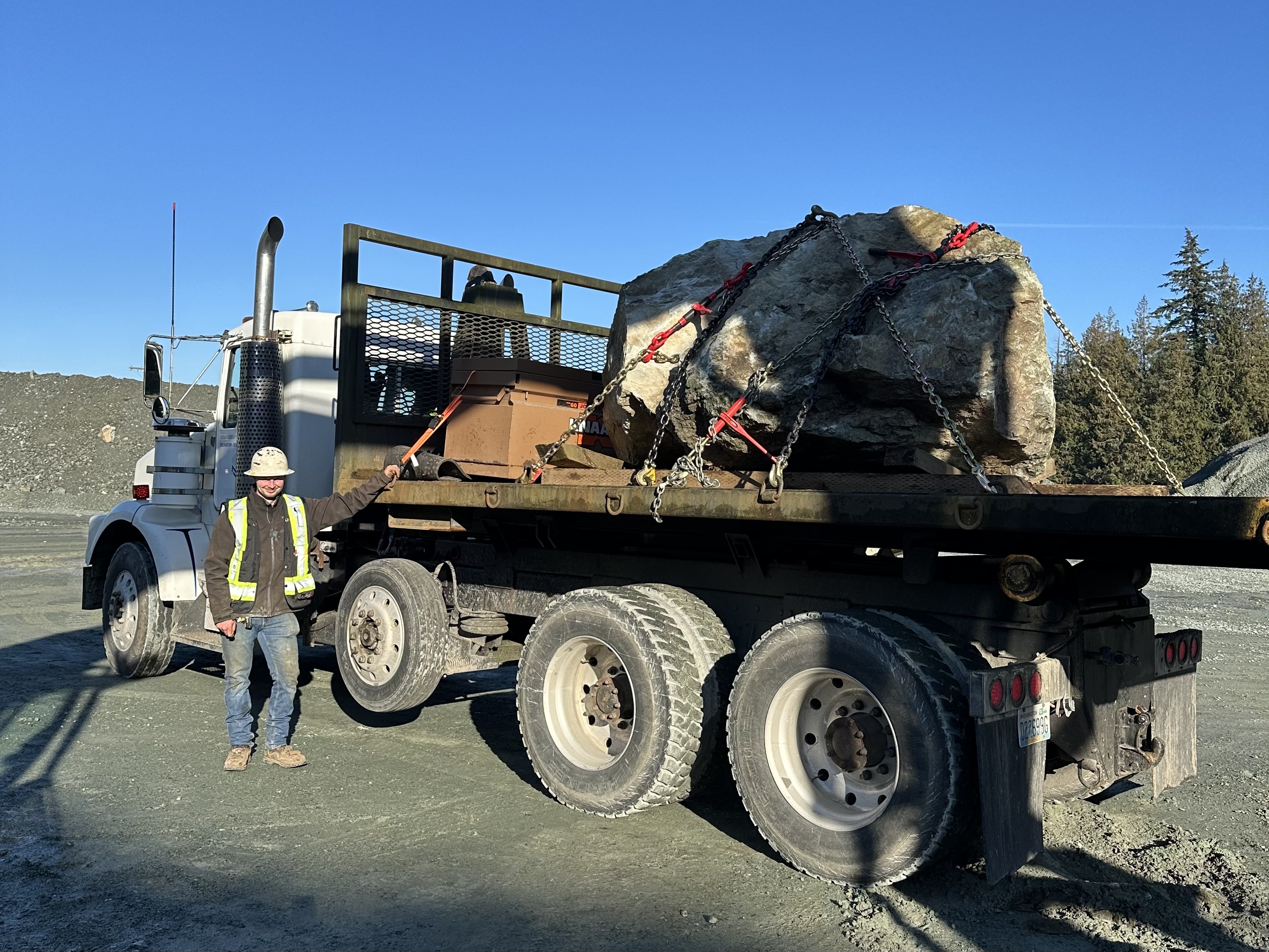 First Heavy Haul! — Jetty/Armor Rock 24-32k Lbs EA